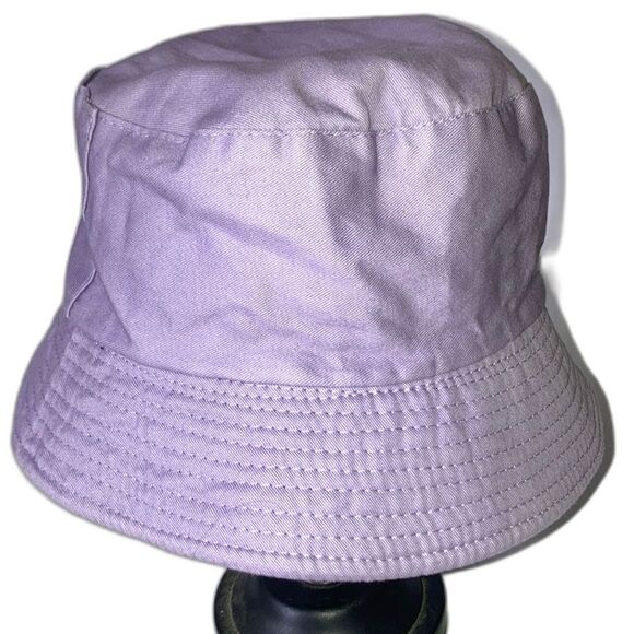 HAPPY RAINBOW Bucket Hat Reversible Light Purple Lilac Men Women Unisex Medium - Picture 6 of 11